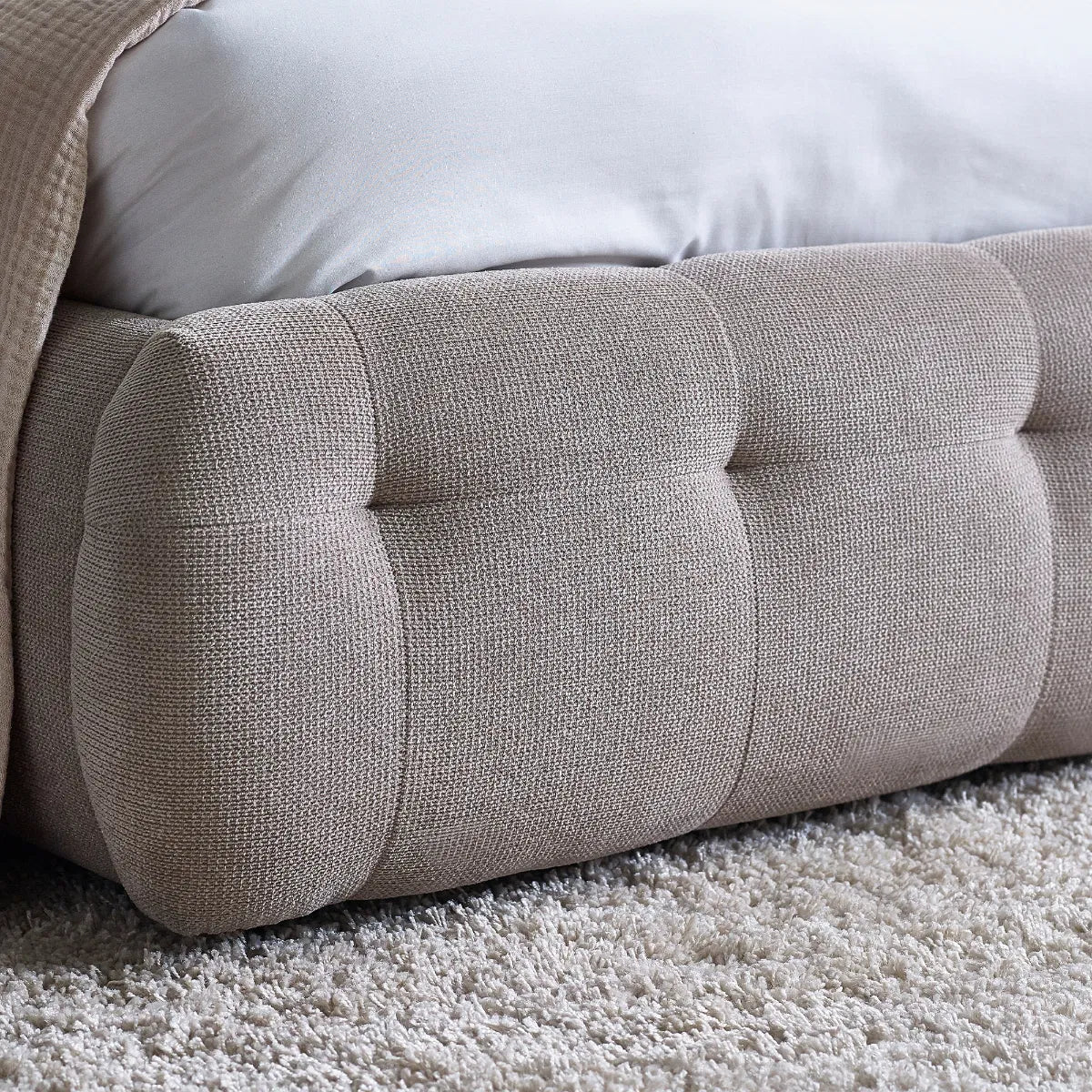 Daxton Light Taupe Double Bed